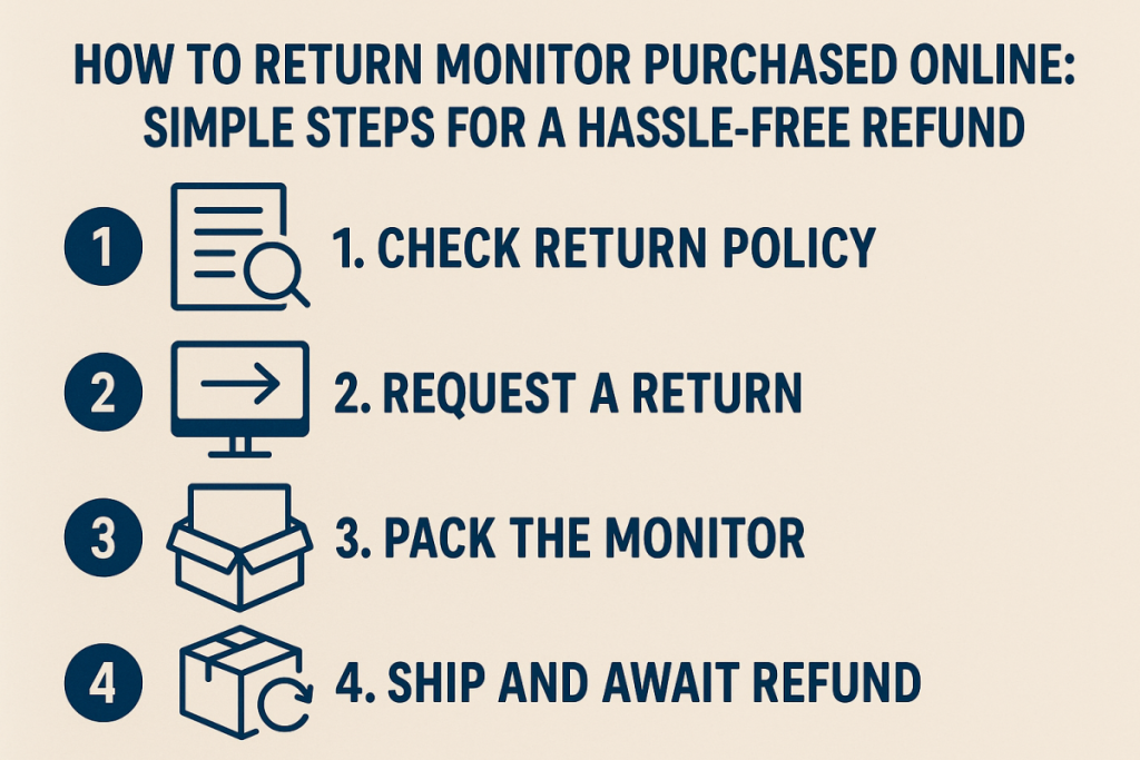 How to Return Monitor Purchased Online