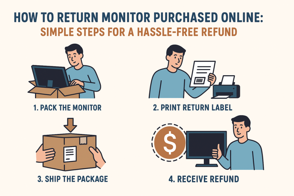 How to Return Monitor Purchased Online