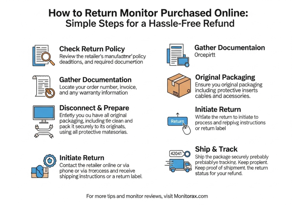 How to Return Monitor Purchased Online