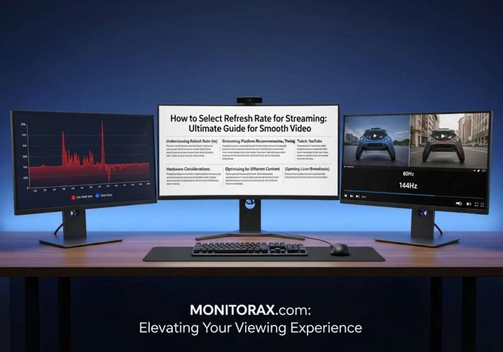 How to Select Refresh Rate for Streaming