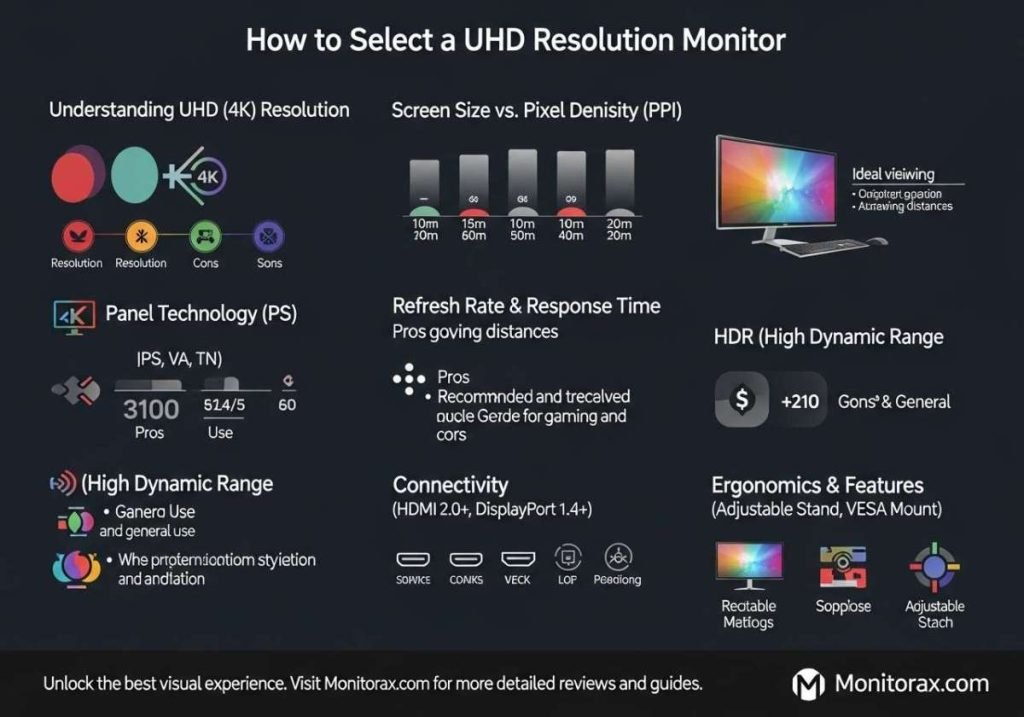 How to Select UHD Resolution Monitor