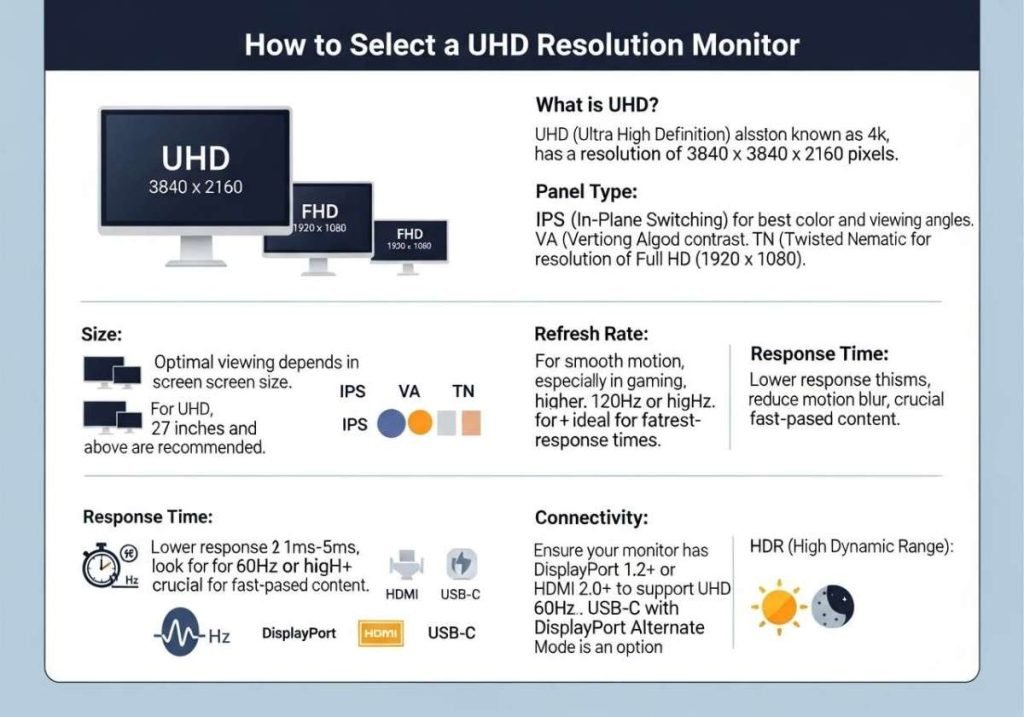 How to Select UHD Resolution Monitor