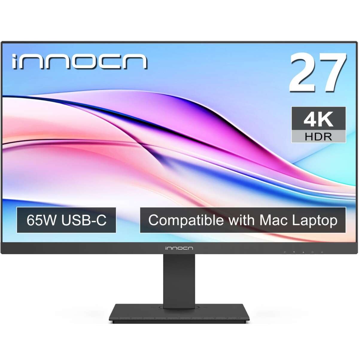 INNOCN 27" 4K USB-C Monitor for Laptop MacBook/Mac mini - 16:9 IPS 3840 x 2160 D