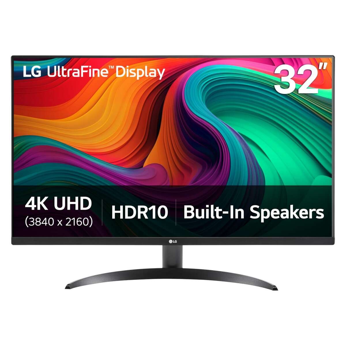 LG 32UR500K-B Ultrafine 32-inch 4K UHD  Computer Monitor HDR10 Built-in Speaker 