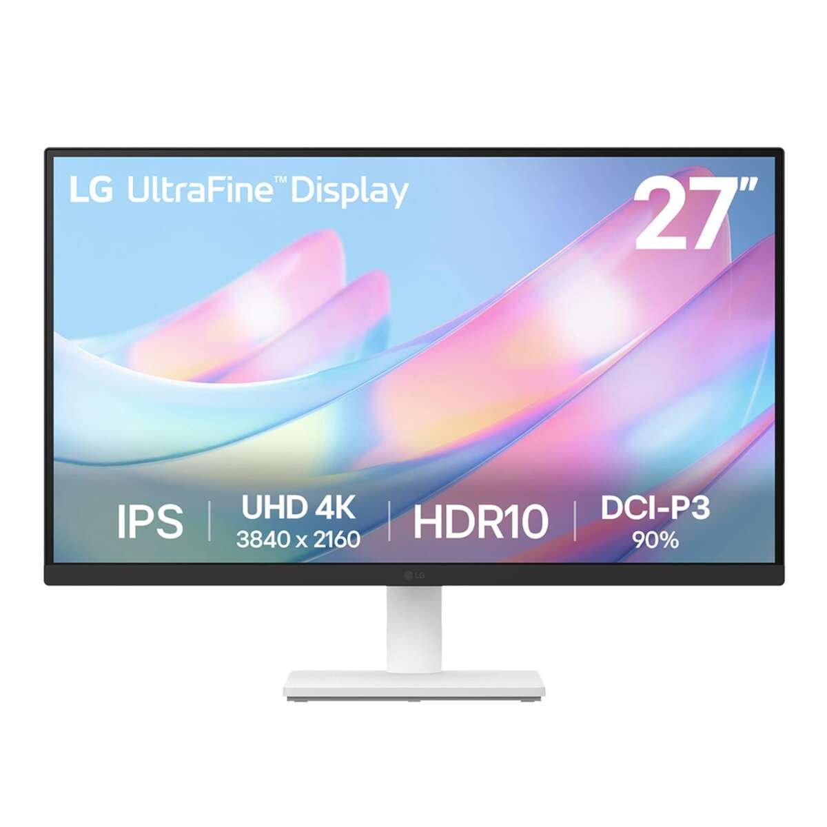 LG 27US500-W Ultrafine Monitor 27-Inch 4K UHD HDR10 IPS Borderless Design Reade