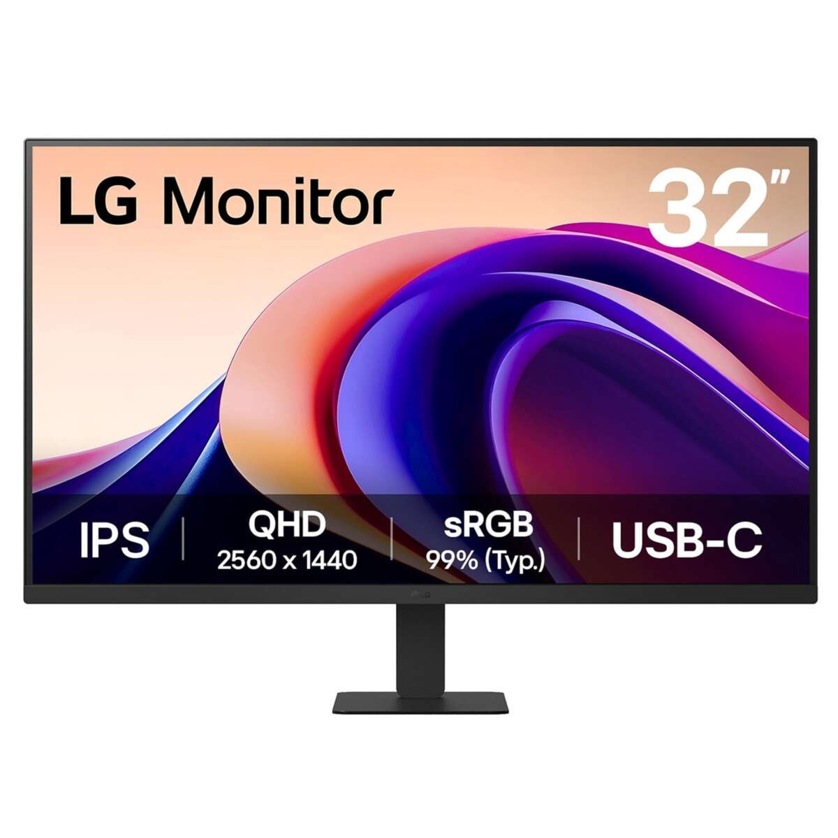 LG 32U631A-B 32-inch QHD  IPS Computer Monitor, 100Hz, 5ms, HDR10, Reader Mode, 