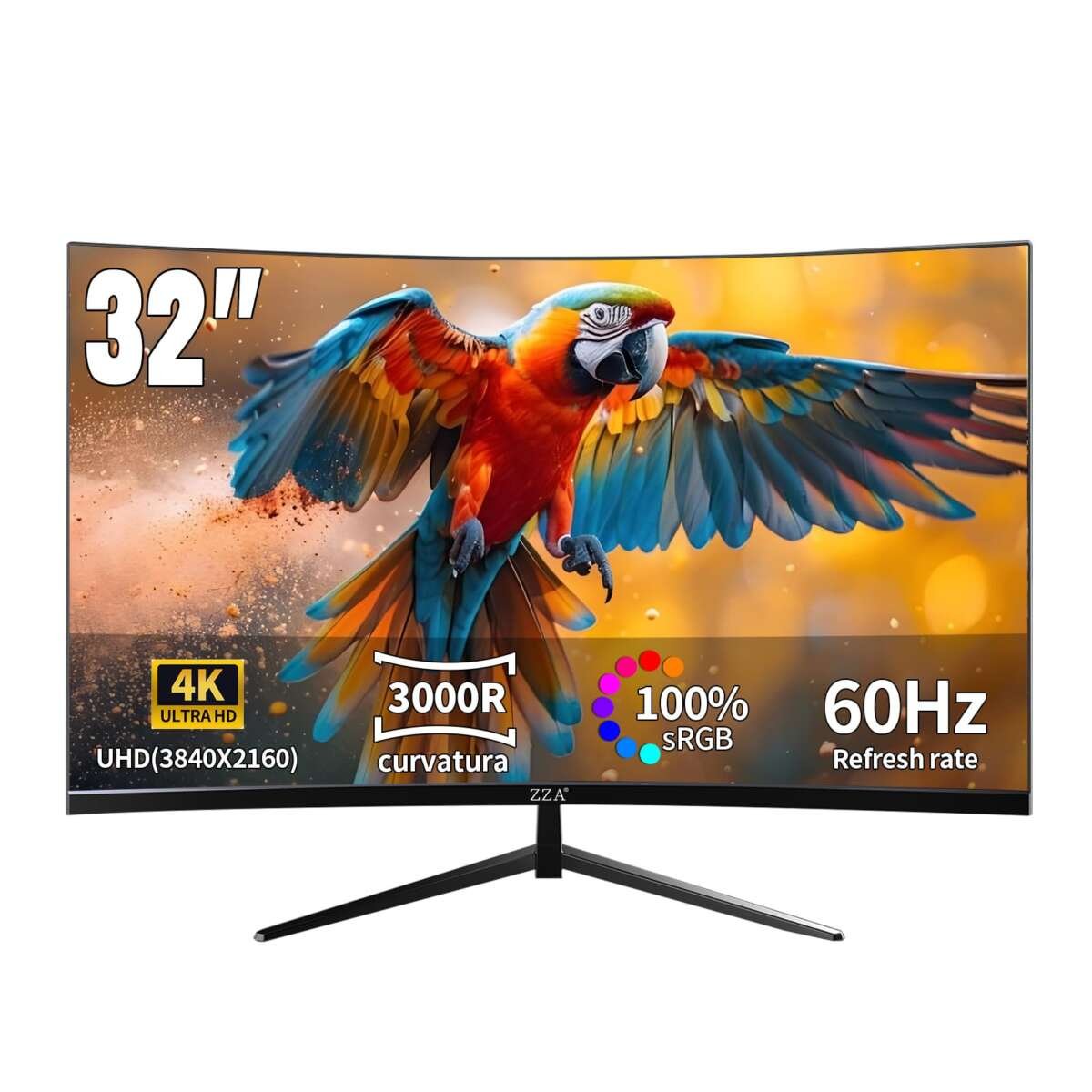 ZZA 32" 4K Curved Gaming Monitor - UHD（3840 <em> 2160） 60Hz Computer Monitor, Immer” style=”max-width: 100%; height: auto; border-radius: 12px; box-shadow: 0 8px 20px rgba(0,0,0,0.15);”></a></p>
<p style=