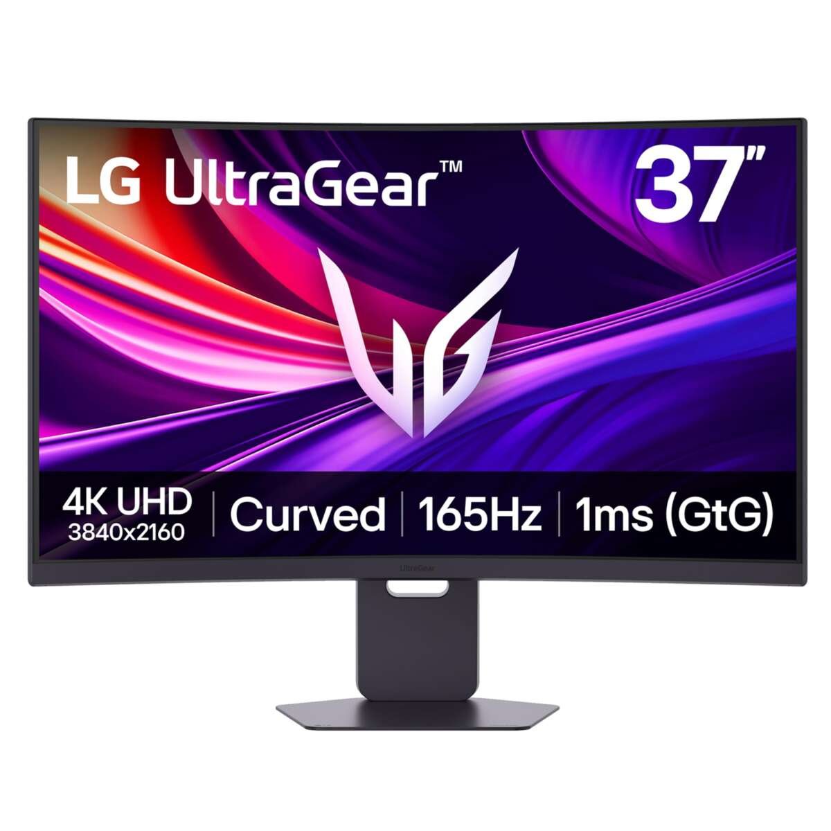 LG 37G800A-B 37-Inch Ultragear 4K UHD  Curved Gaming Monitor, 165Hz, 1ms, FreeSy
