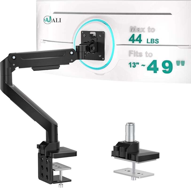 WALI Ultrawide Single Monitor Arm for 13-49