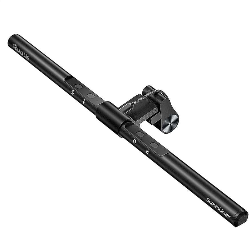 Quntis Screen Monitor Light Bar: Eye Caring, Auto-Dimming, Dimmable, T