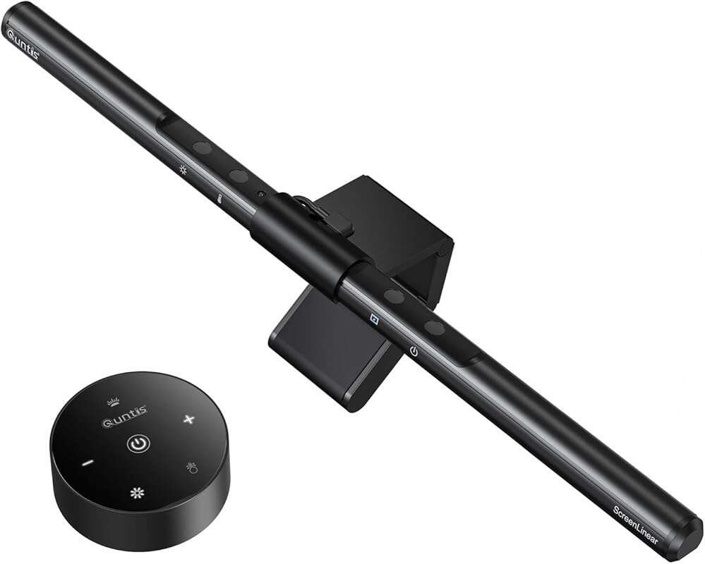 Quntis Computer Monitor Light Bar: Eye-Caring USB LED Task Lamp with A
