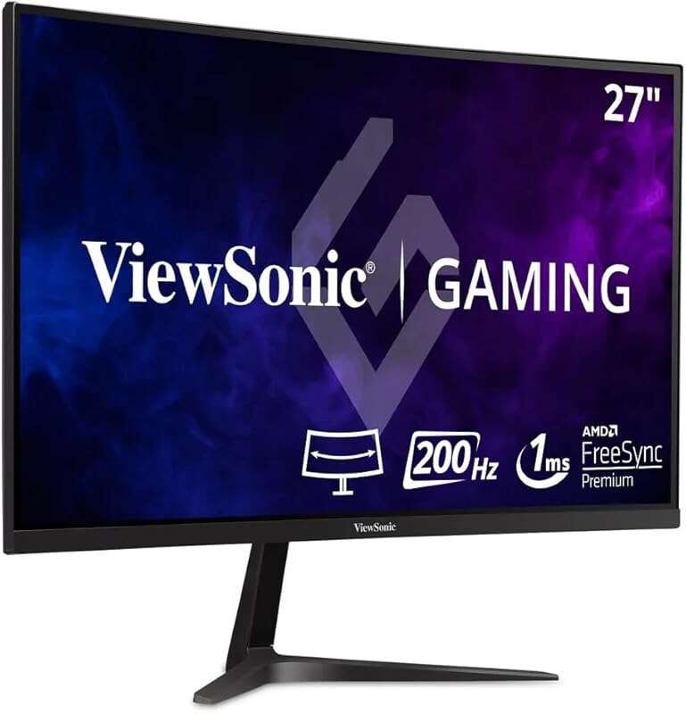 ViewSonic VX3218-PC-MHD 32-inch 1080p 180Hz Curved Gaming Monitor with