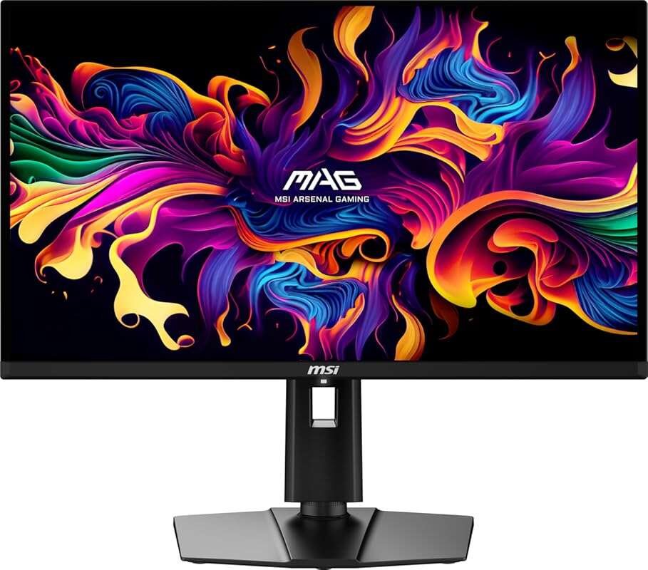 MSI MAG 271QPX QD-OLED E2 27-inch 2K Gaming Monitor, 240Hz, 0.03ms, Tr