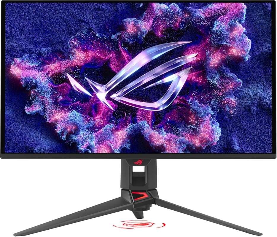 ASUS ROG Swift 27” 4K QD-OLED Gaming Monitor: 240Hz, 0.03ms, G-SYNC, D