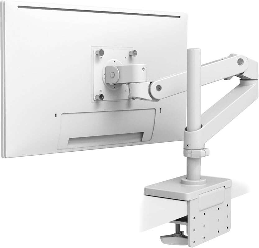 Ergotron LX Pro Premium Single Monitor Desk Mount for Ultrawide, Flat/