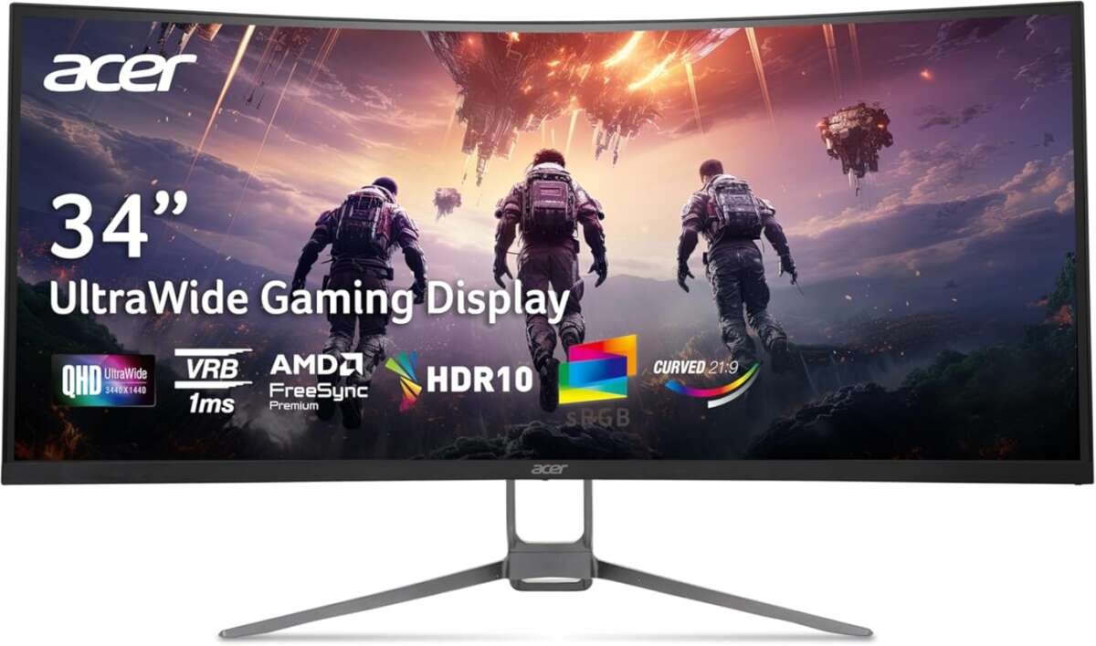 Acer Nitro EDA343CUR: 34
