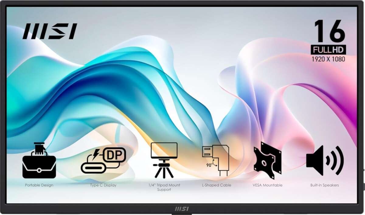 MSI Pro MP165E6 15.6