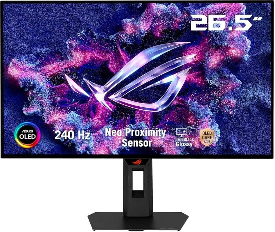 ASUS ROG Strix 27” OLED Gaming Monitor (XG27AQDMGR): 1440p 240Hz, True