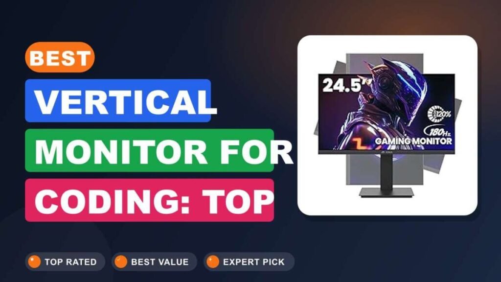 Best Vertical Monitor for Coding: Top Picks