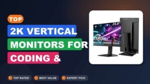 Top 2K Vertical Monitors for Coding & Productivity